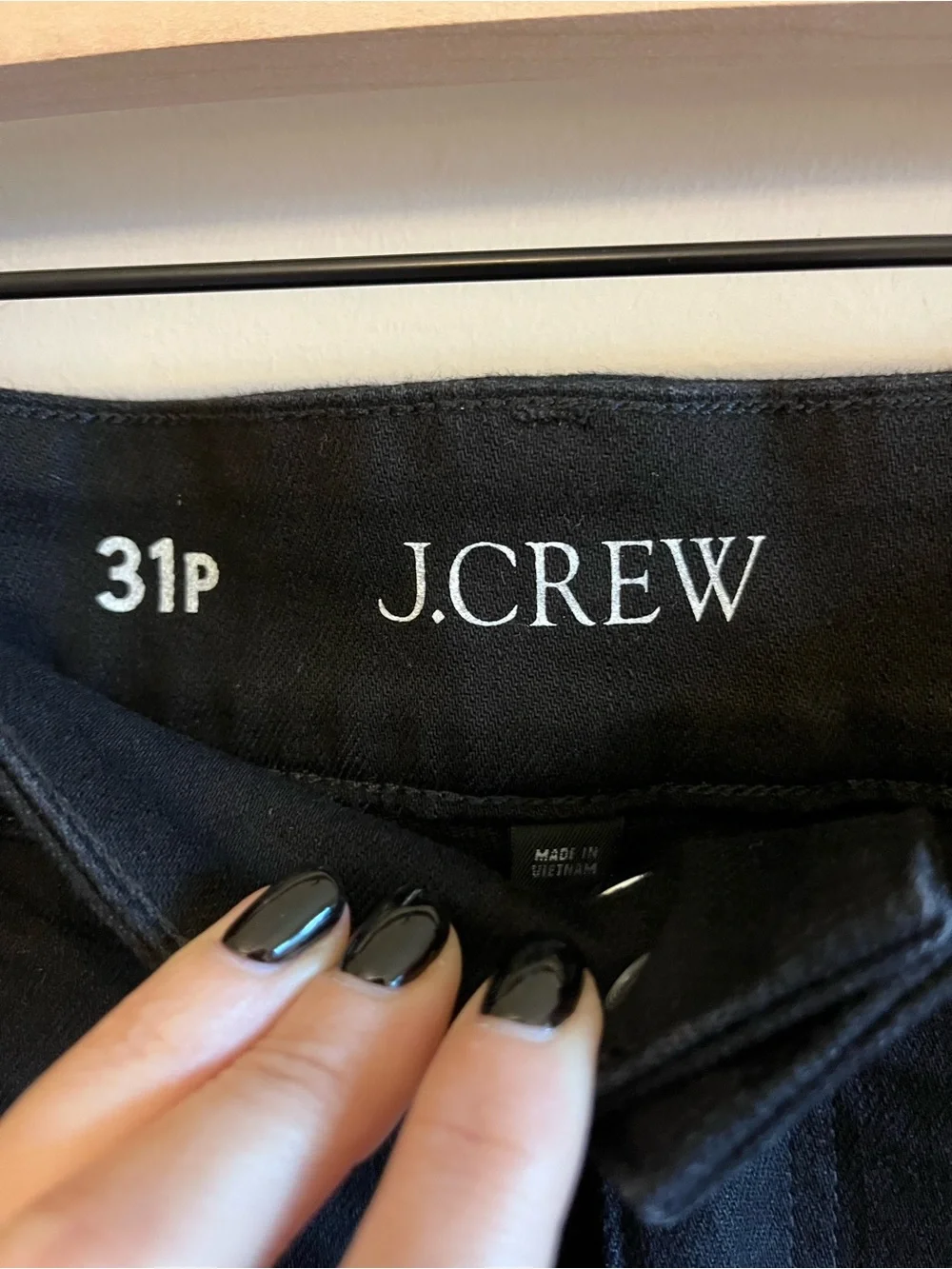 J. Crew black wide